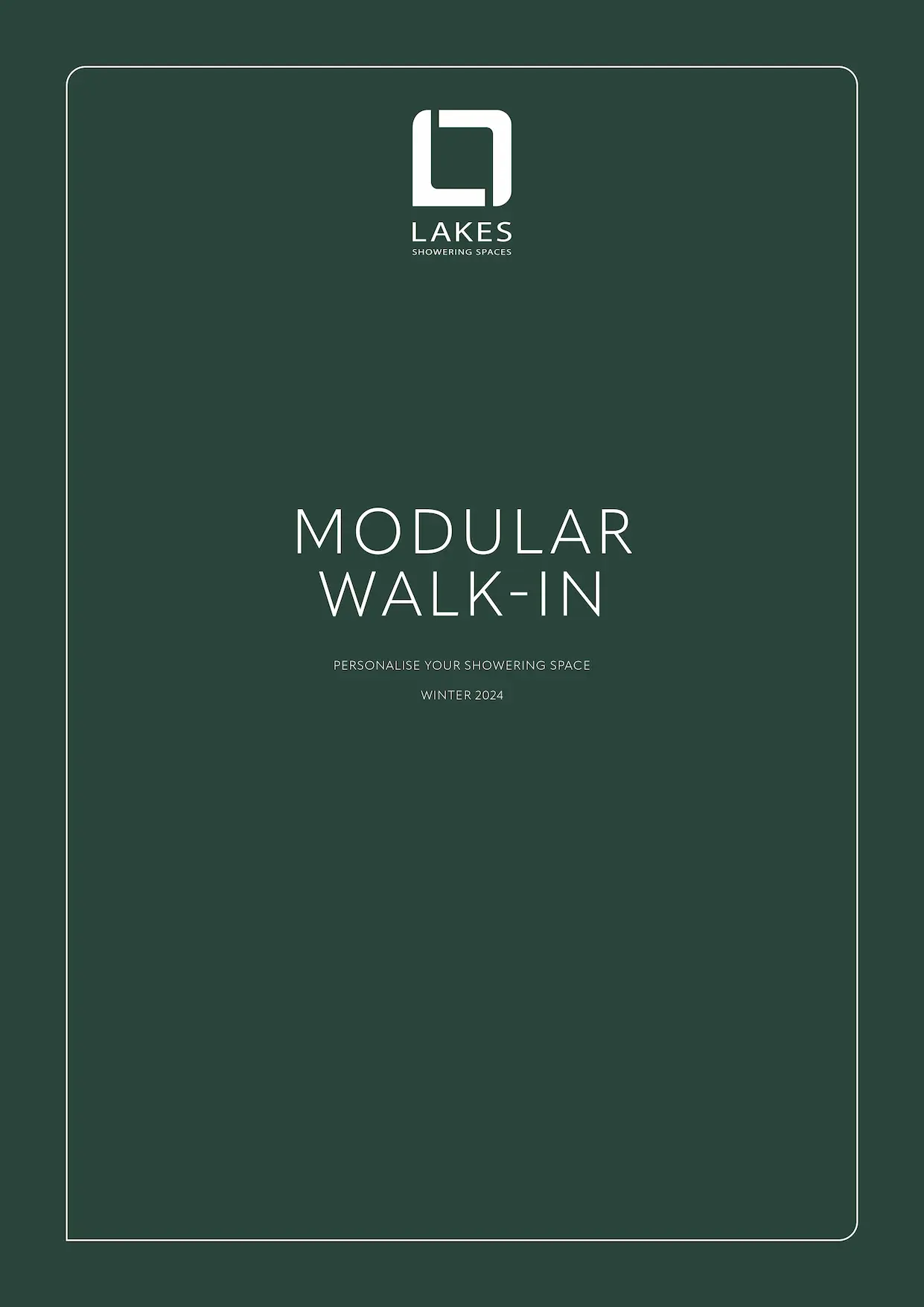Lakes - Modular Walk-in brochure